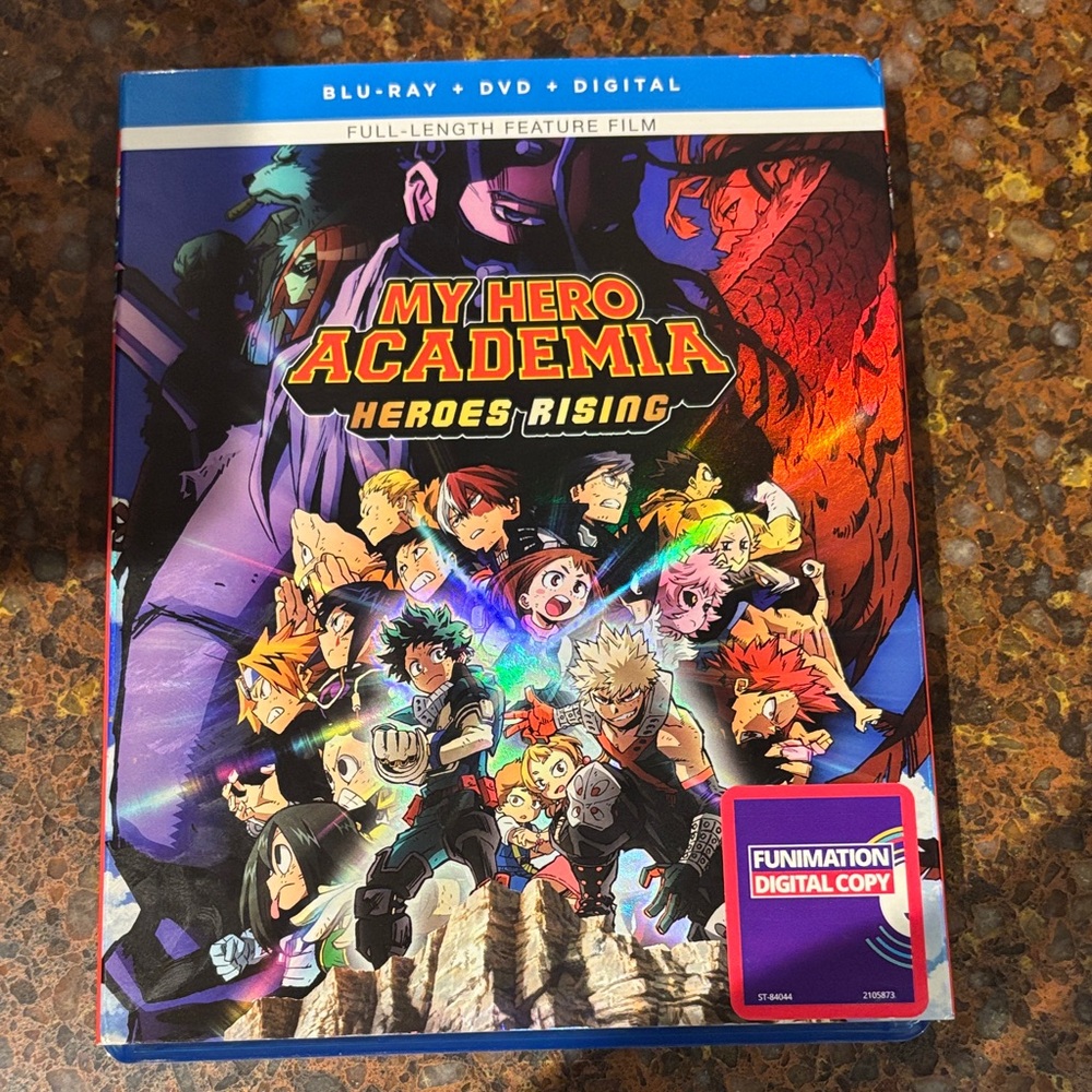 My Hero Academia: Heroes Rising Blu-ray